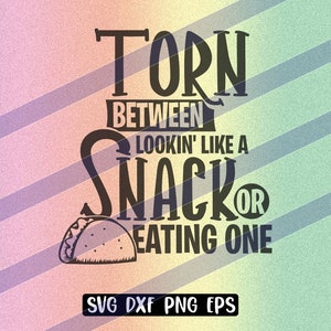 Strappato svg dxf png eps Scarica file vettoriale cutfile cricut Sembra uno spuntino sublimazione