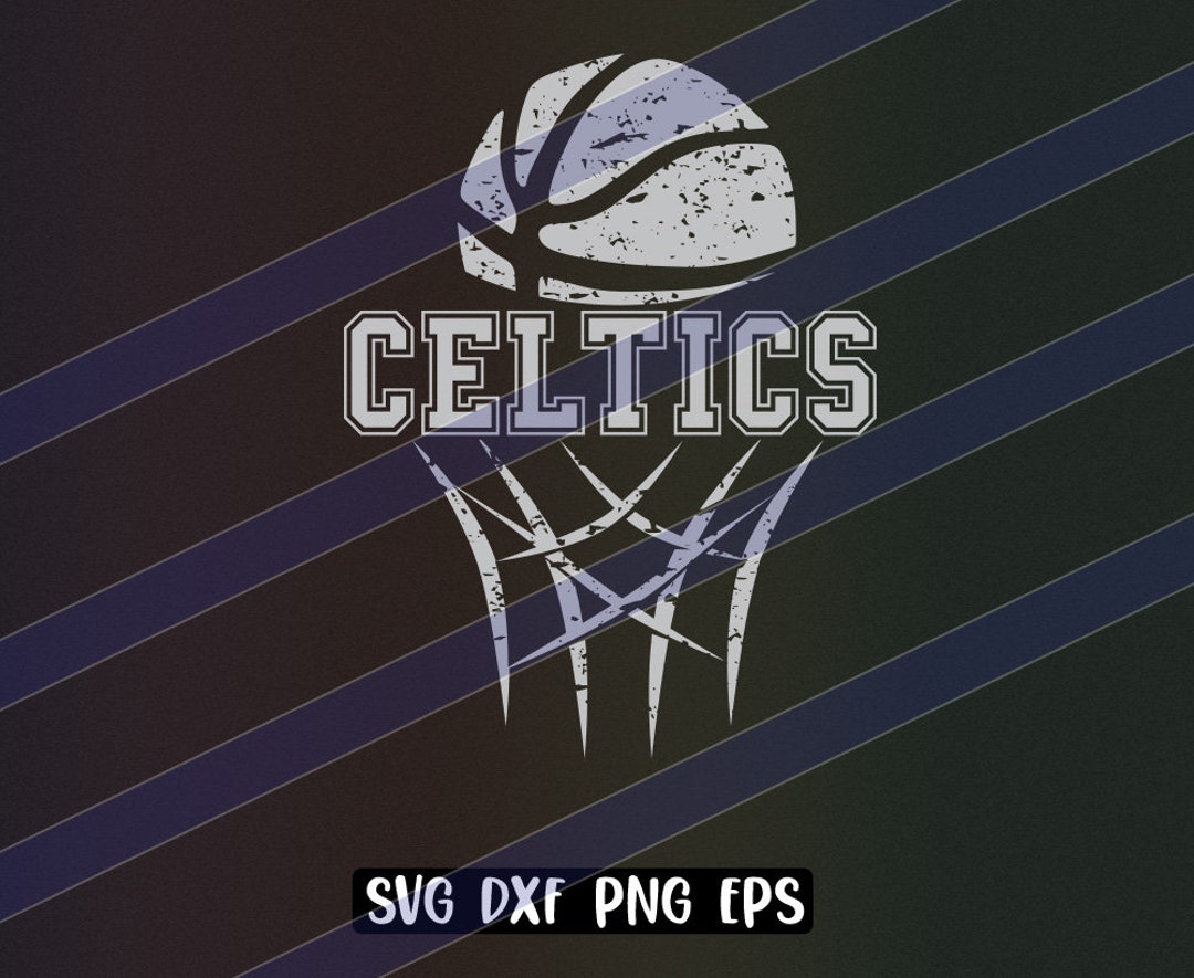 Celtics Basketball Cutfile Download Svg Dxf Png Eps School Spirit ...
