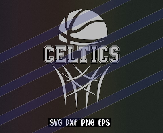 Celtics Basketball Cutfile Download Svg Dxf Png Eps School Spirit