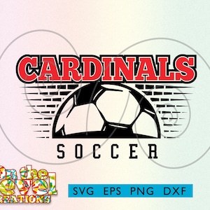 Soccer Svg Cardinal Soccer Svg Cardinal Cardinals Soccer 