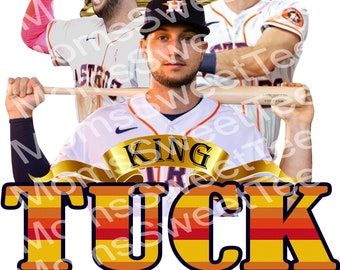 Houston Baseball Kyle Tucker King Tuck World Series PNG file digital download