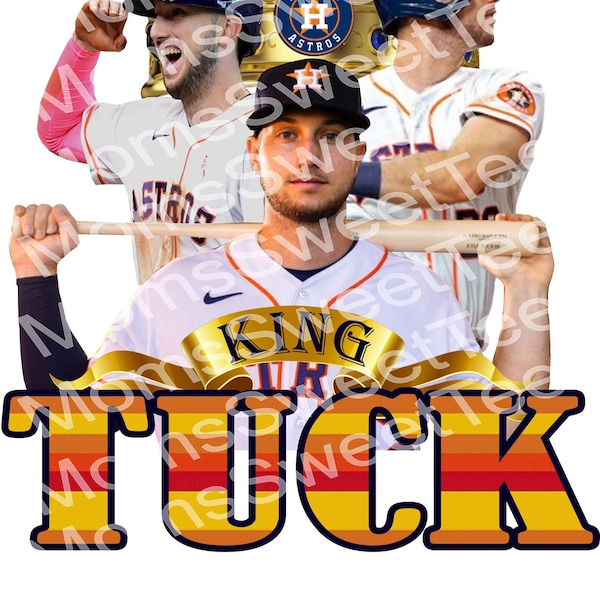 Houston Baseball Kyle Tucker King Tuck World Series PNG file digital download