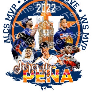 Houston Baseball World Series Jeremy Pena MVP PNG file digital download