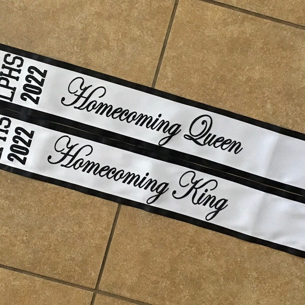Queen Sash Etsy