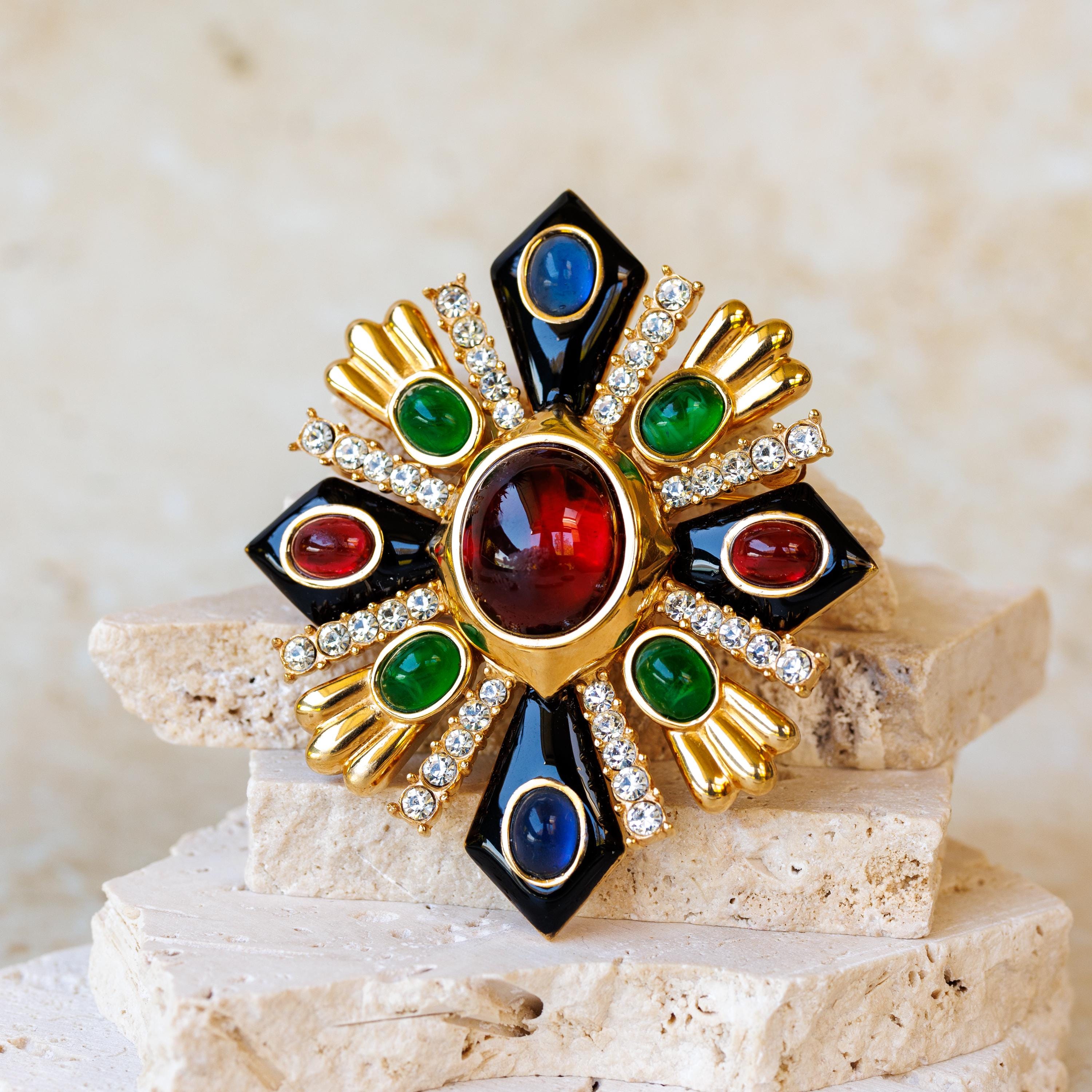 Ciner Brooch - Etsy