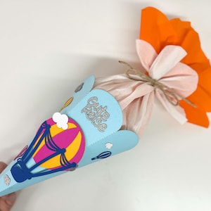 Mini bolsa de regalo "Buen viaje" como kit de manualidades