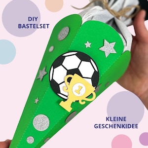 Itenga Deko-Set Für Schultüte – Fußball-Motiv  Produktbild-Vorschau 2