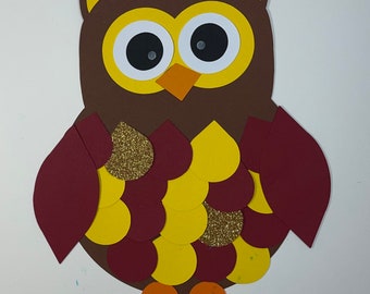 Owl as a craft set