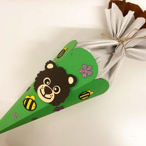 Mini bolsa de regalo de oso como kit de manualidades