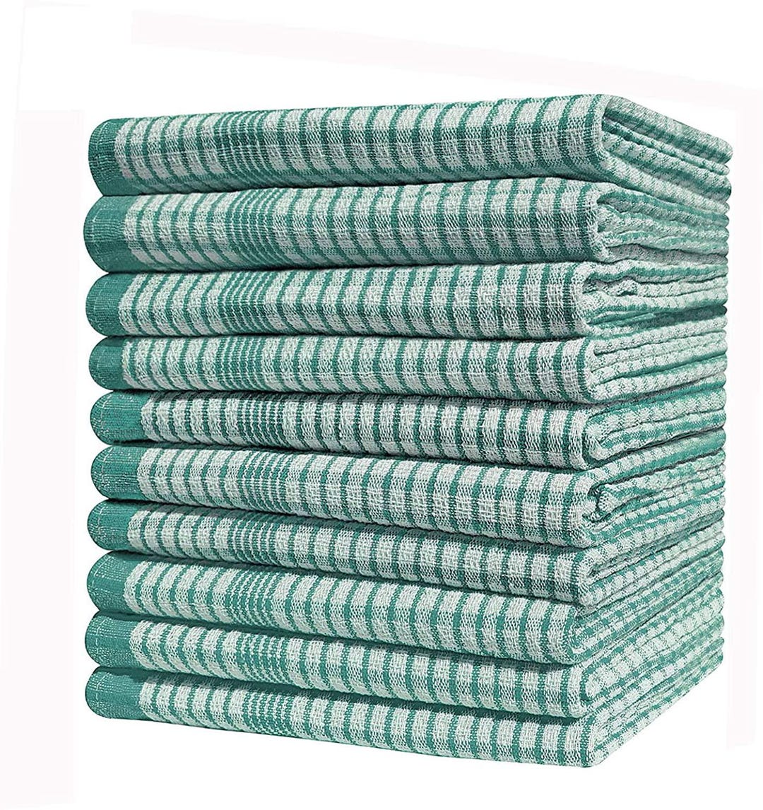 Basics - Asciugamani Viso In 100% Cotone, Extra Assorbenti, Ad - Foto 7