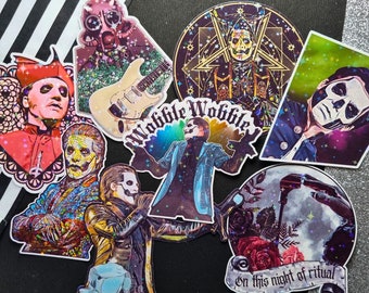 NemA Sticker Collection | Wobble Wobble Sticker | Sparkly Handmade Stickers | Year Zero