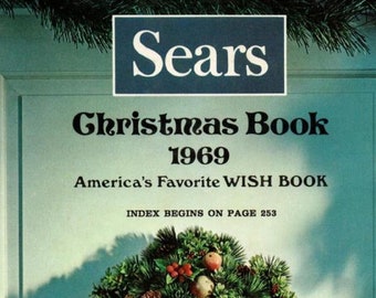 Buy 1969 Sears Christmas Catalog Wishbook PDF E-book Vintage Online in  India - Etsy