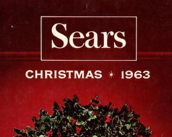 Vintage 1963 Sears Roebuck & Co. Weihnachten Wishbook Katalog PDF DIGITAL DOWNLOAD