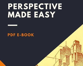 Perspective Made Easy PDF E-Book, Drawing Book, Drawing Book for Beginners, PDF E-Book Download