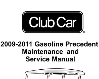 2010 Club Car Precedent Golf Cart Manual PDF,  2009-2011 Service Manual, Club Car Precedent Parts Manual, Precedent Golf Cart Manual PDF
