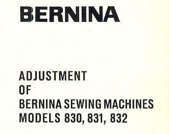 Bernina Record 830 Anleitung, wie man Bernina 830 Schallplatte ölt, Bernina 830 Teile Diagramm, Bernina 830 Record Nähmaschine Anleitung PDF Download