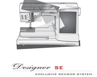 Viking Designer SE SE LE Service Manual pdf, Husqvarna Viking Sewing Machine, Viking Designer Se Sewing Machine Repair Manual Download