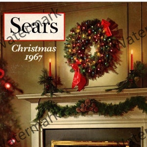 Vintage 1967 Sears Christmas Wishbook / Catálogo PDF Descarga digital