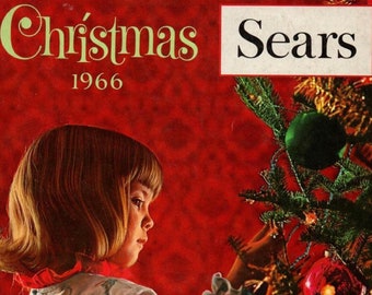 Vintage 1966 Sears Christmas Wishbook / Catalog PDF Digital Download