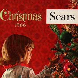 Vintage 1966 Sears Christmas Wishbook / Catalog PDF Digital Download image 1