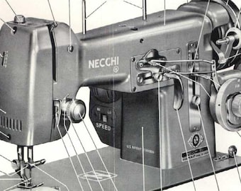Manuale Necchi BU Mira pdf, Download manuale macchina per cucire Necchi, Manuale manutenzione macchine per cucire Necchi BU Mira PDF