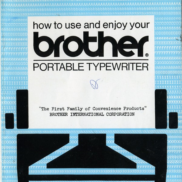 Brother Portable Typewriter Manual, Brother Opus 899 Typewriter Manual PDF Download Instantly