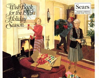 1979 Sears Christmas Catalog PDF, Sears Christmas Wish Book 1979 Download, Old Sears Christmas Catalog Instant Download, Christmas Catalog