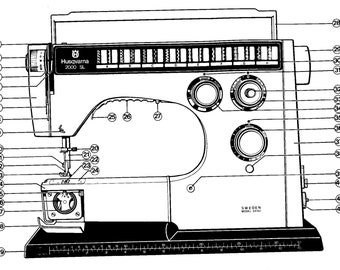 Husqvarna viking 6460 manual PDF, Husqvarna 2000 SL 6460 Operating Instructions Manual, husqvarna viking 6460 sewing machine Manual Download