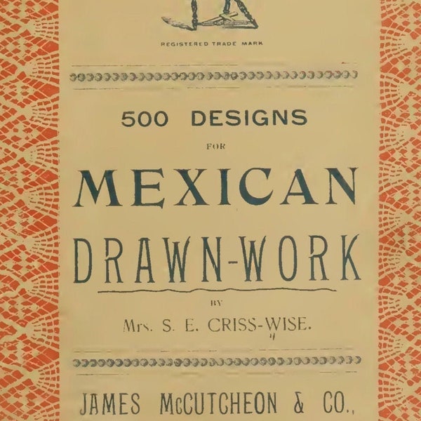 500 Diseños y Patrones de Trabajos Dibujados Mexicanos PDF E-Book