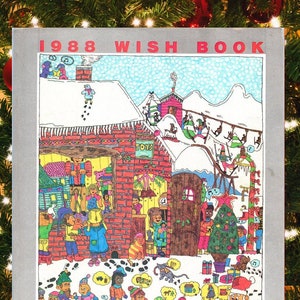 Vintage 1988 Sears Christmas Wishbook / Catálogo PDF E-Book, Catálogo de juguetes de Navidad de Sears, Descarga digital