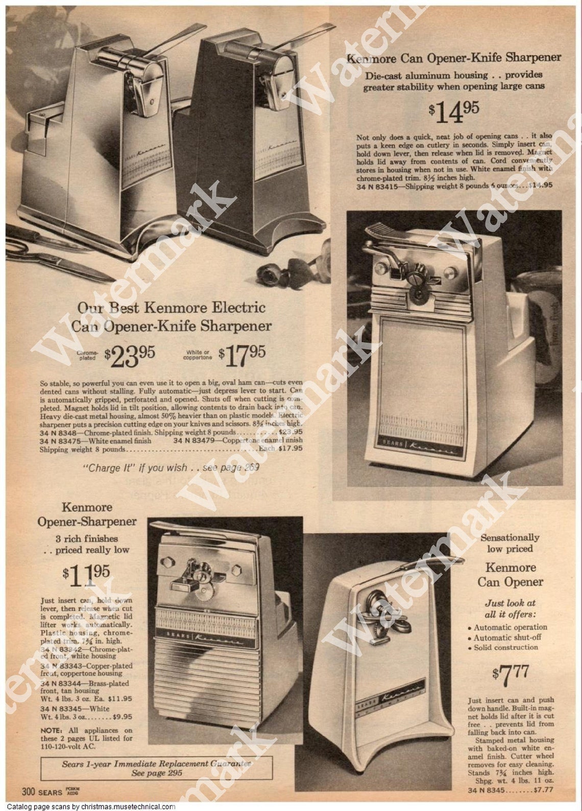 1965 Sears Wish Book Christmas Catalog PDF Download, Old Sears