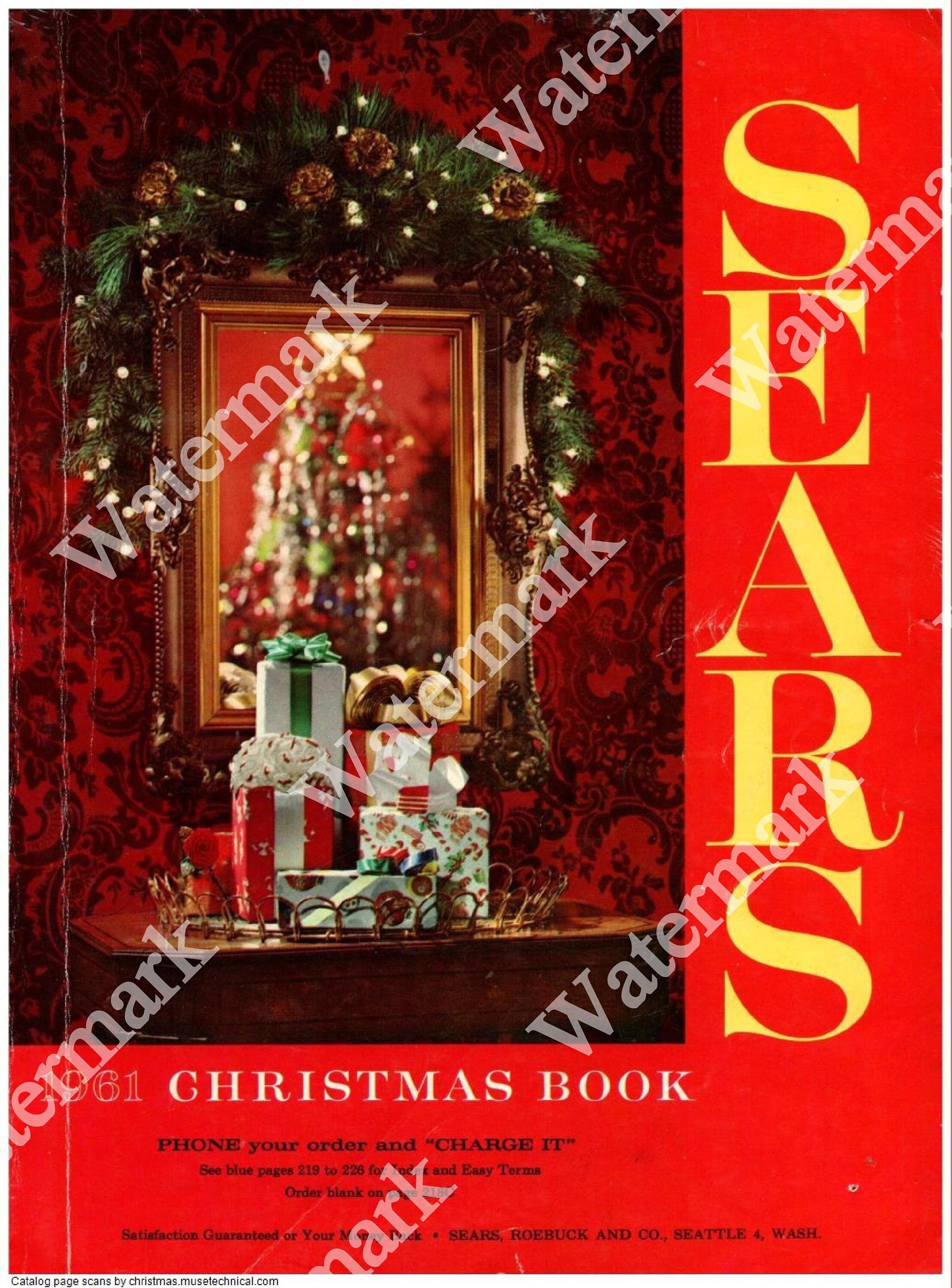 Sears Christmas Catalog 1961 PDF, Sears Christmas Wishbook