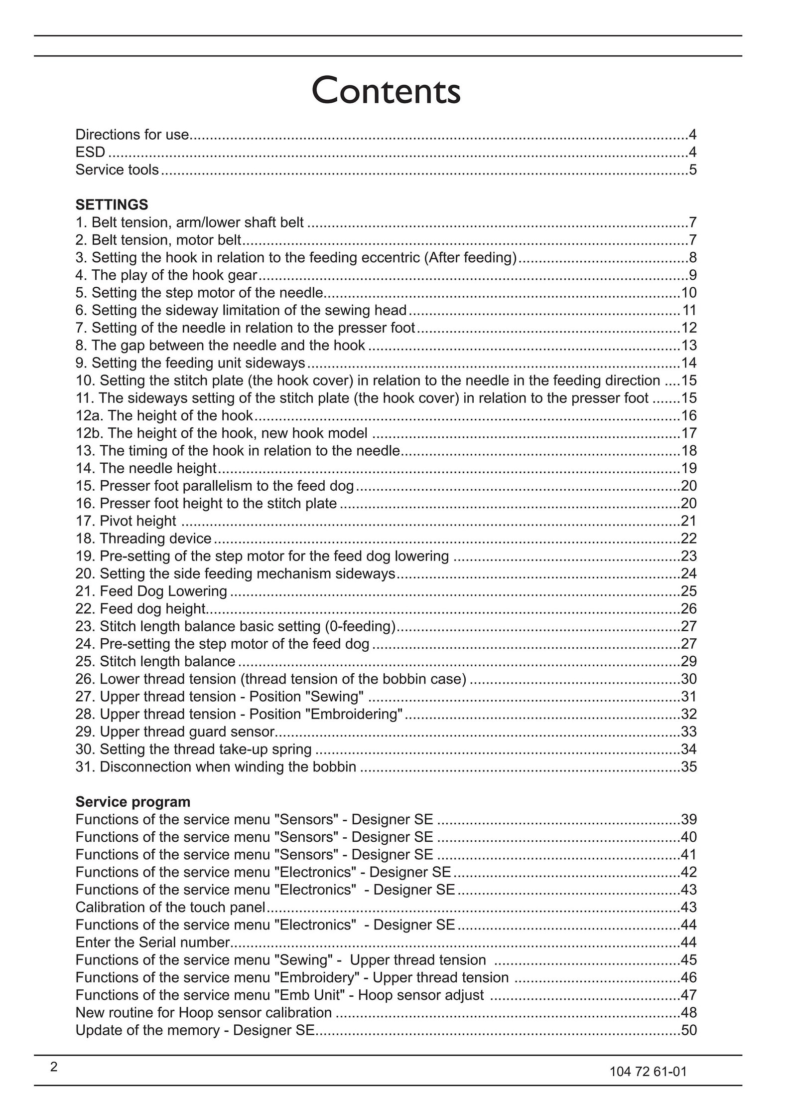 Viking Designer SE SE LE Service Manual Pdf, Husqvarna Viking Sewing