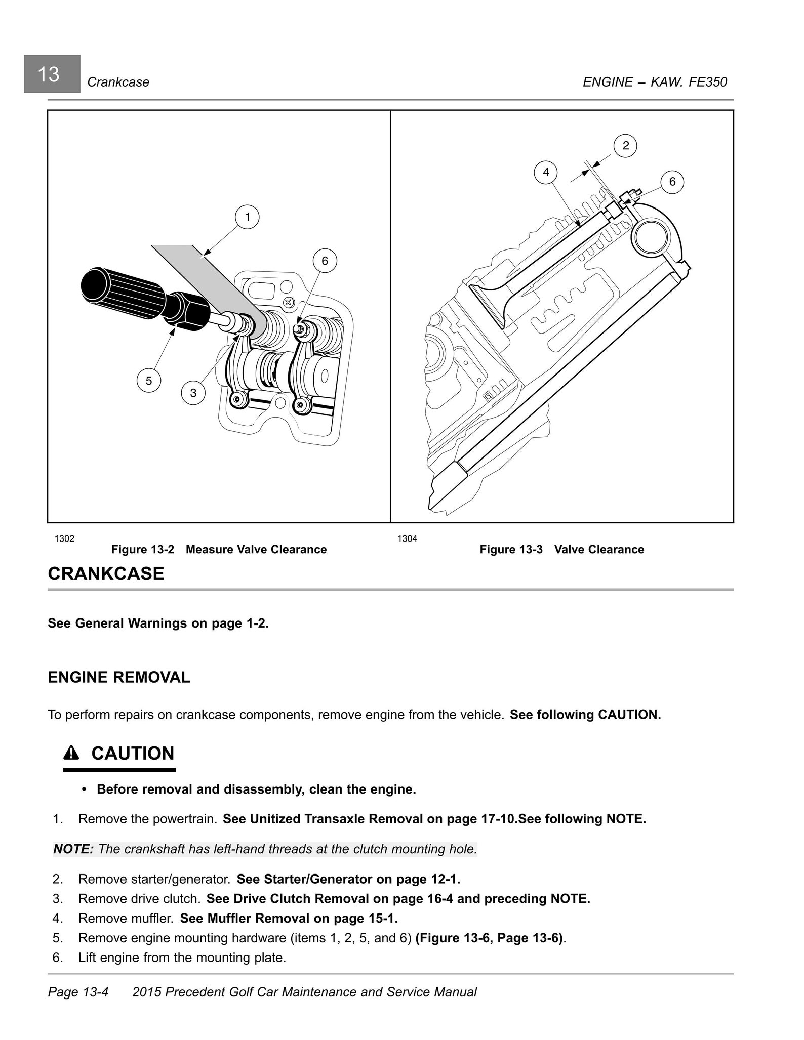 Club Car Precedent Golf Cart Service Manual PDF Download, 2015