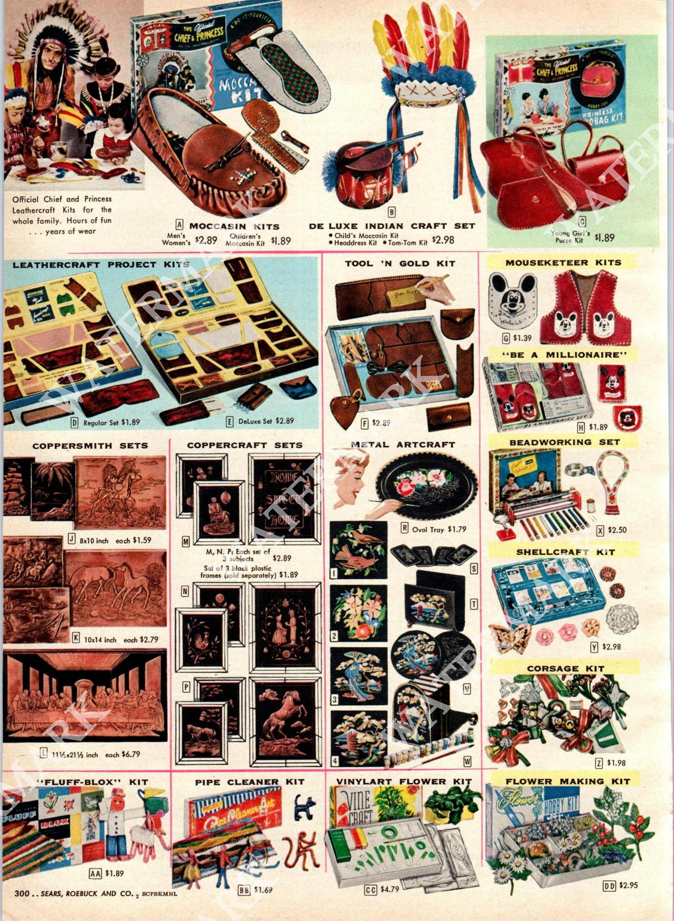 Vintage 1956 Sears Christmas Wishbook / Catalog PDF Digital