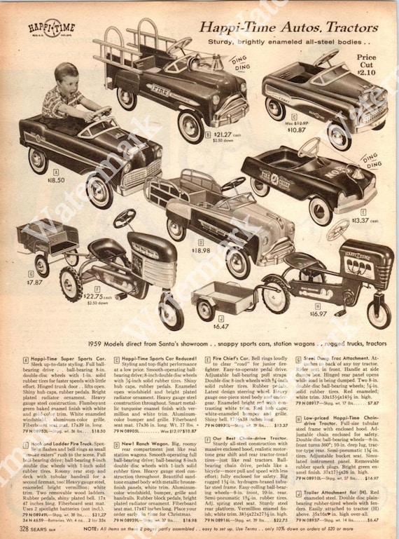 Sears Christmas Wishbook Catalog 1958 PDF Vintage Sears - Etsy