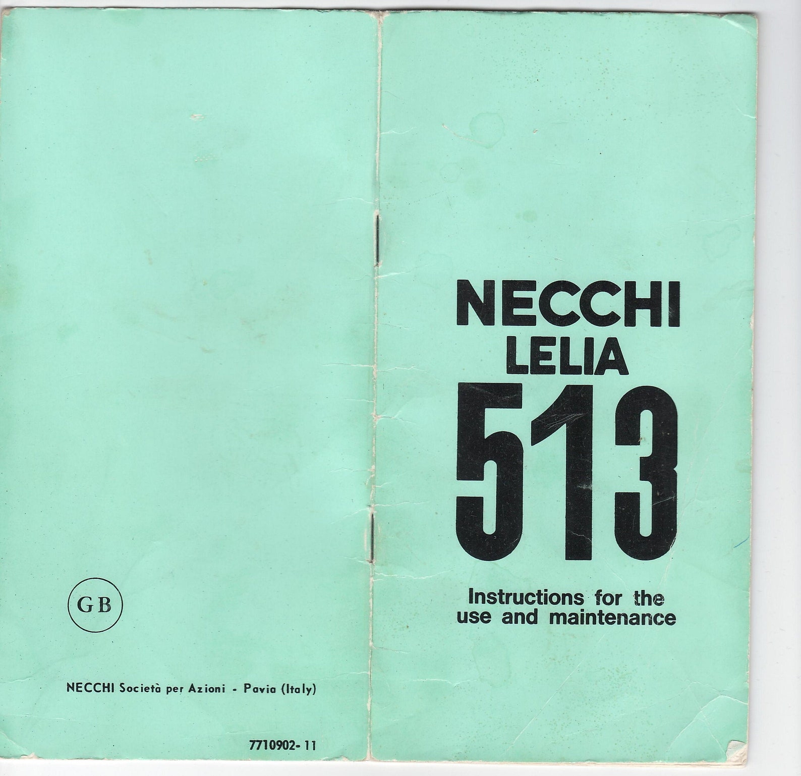 Necchi Lelia 513 Sewing Machine Manual PDF Ebook, Instant Download Etsy