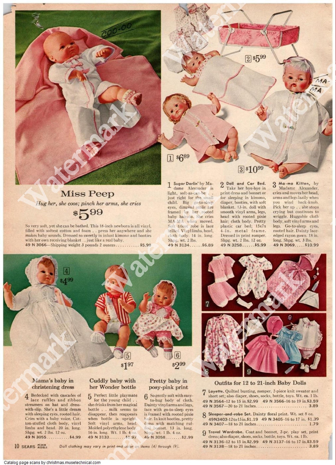 1964 Sears Wish Book Christmas Catalog PDF Download, Old Sears