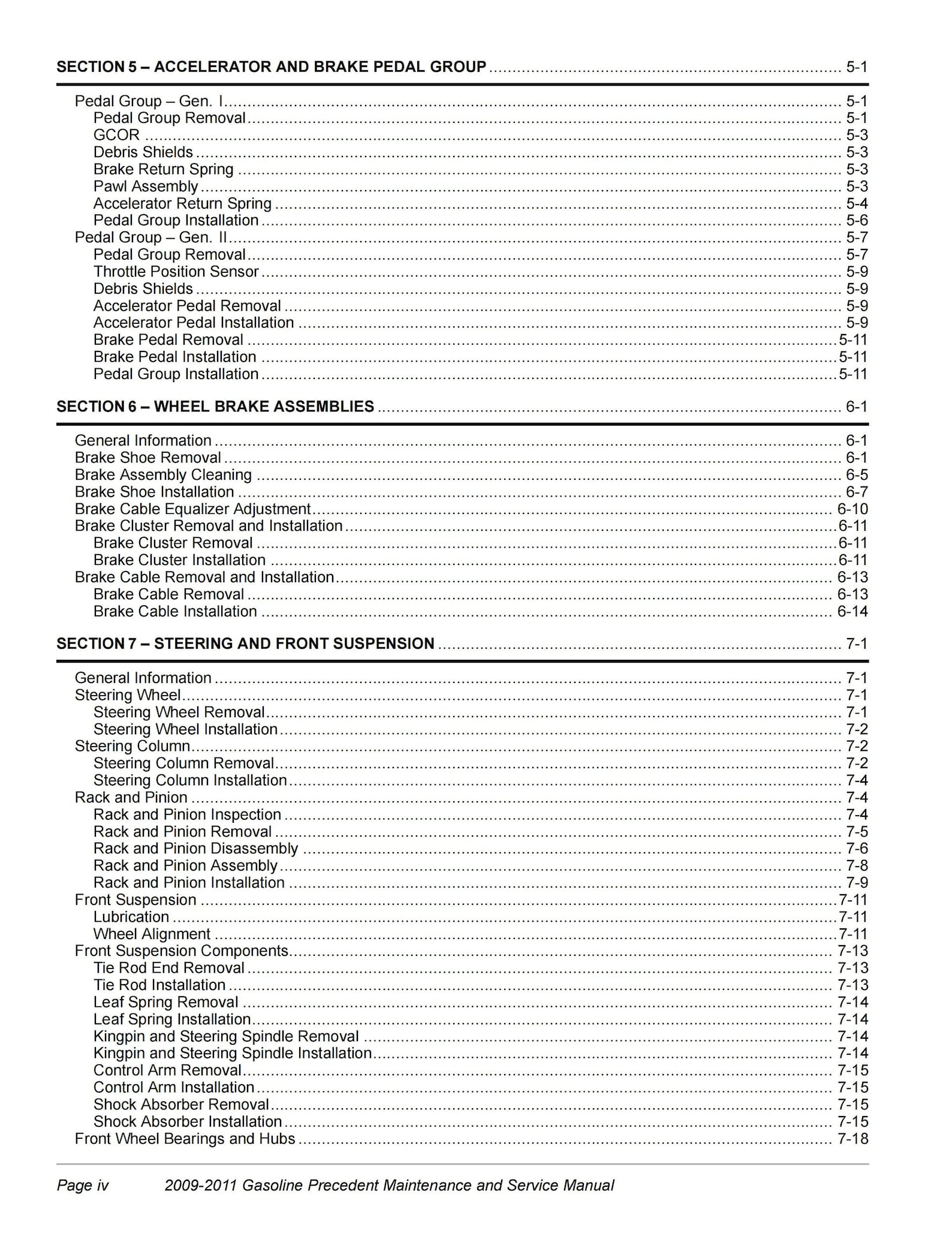 2010 Club Car Precedent Golf Cart Manual PDF 20092011 Etsy UK