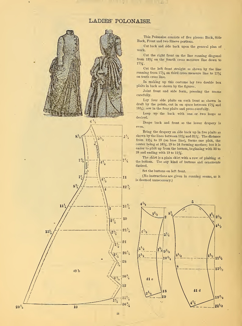 59 Victorian Dress SEWING PATTERNS PDF Ebook, Design Your Own Theatre