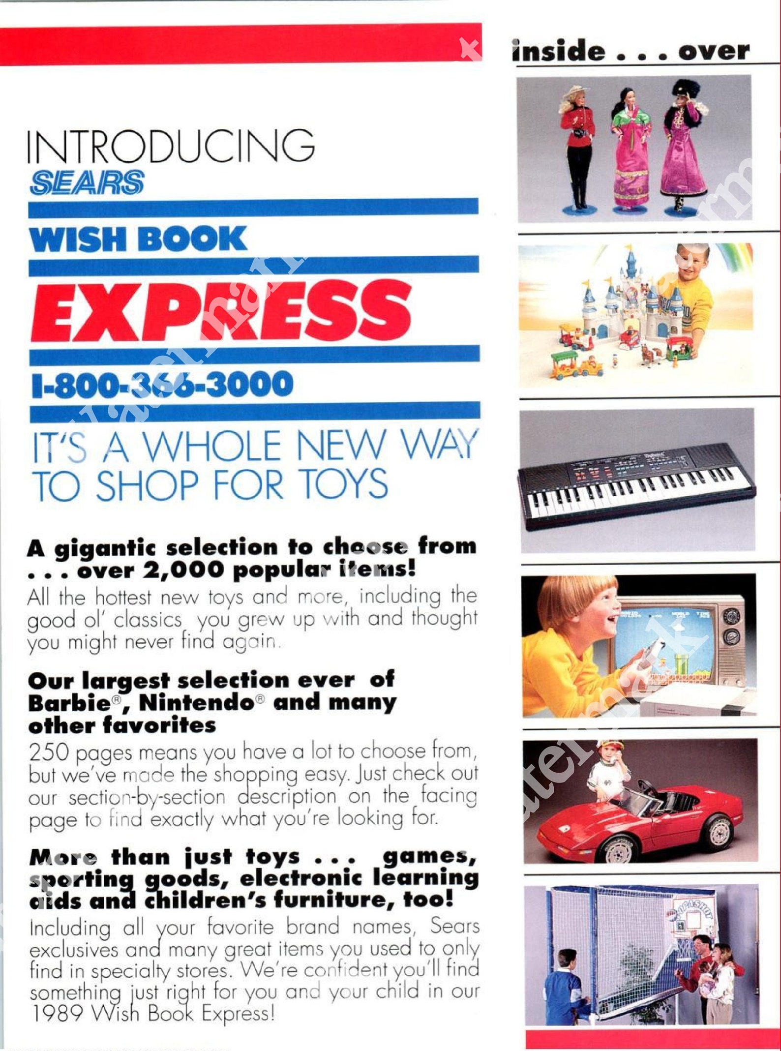 1989 Sears Christmas Catalog PDF Download, Sears Christmas Wish Book