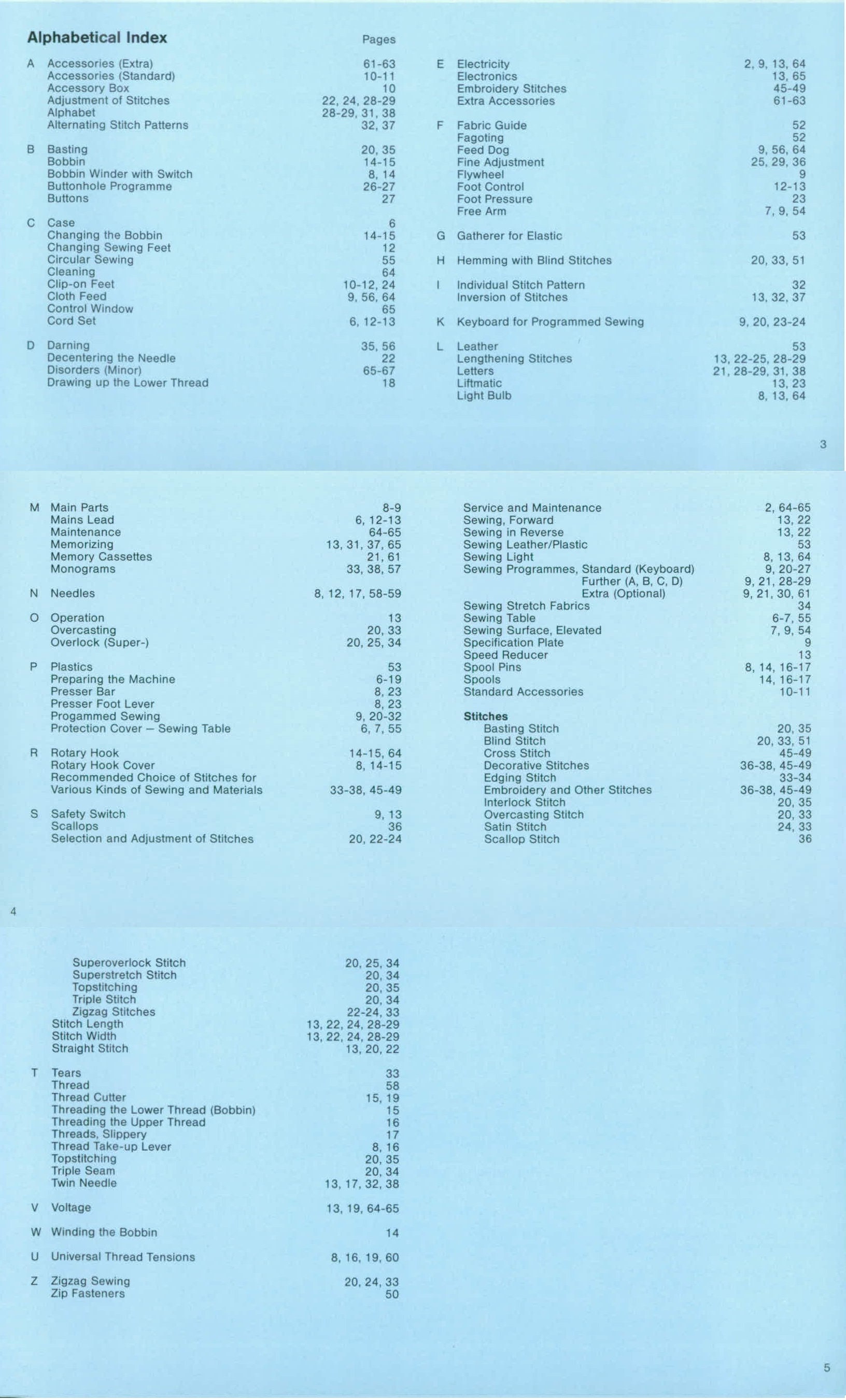 Elna 7000 Sewing Machine Instruction Manual, Elna 7000 Manual PDF, Elna