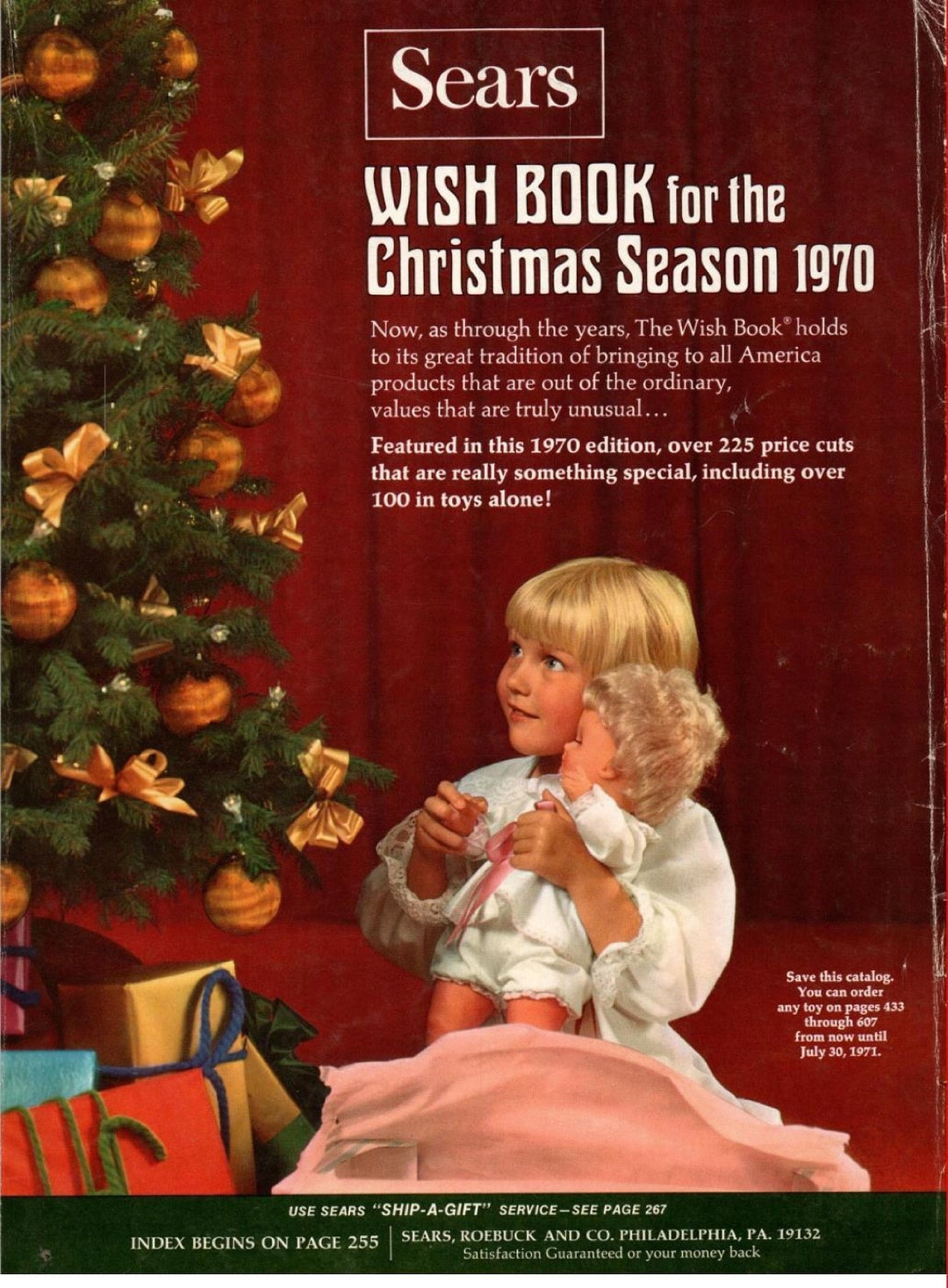 Sears Wish Book 1970 PDF Catalog, Vintage Sears Christmas Catalog