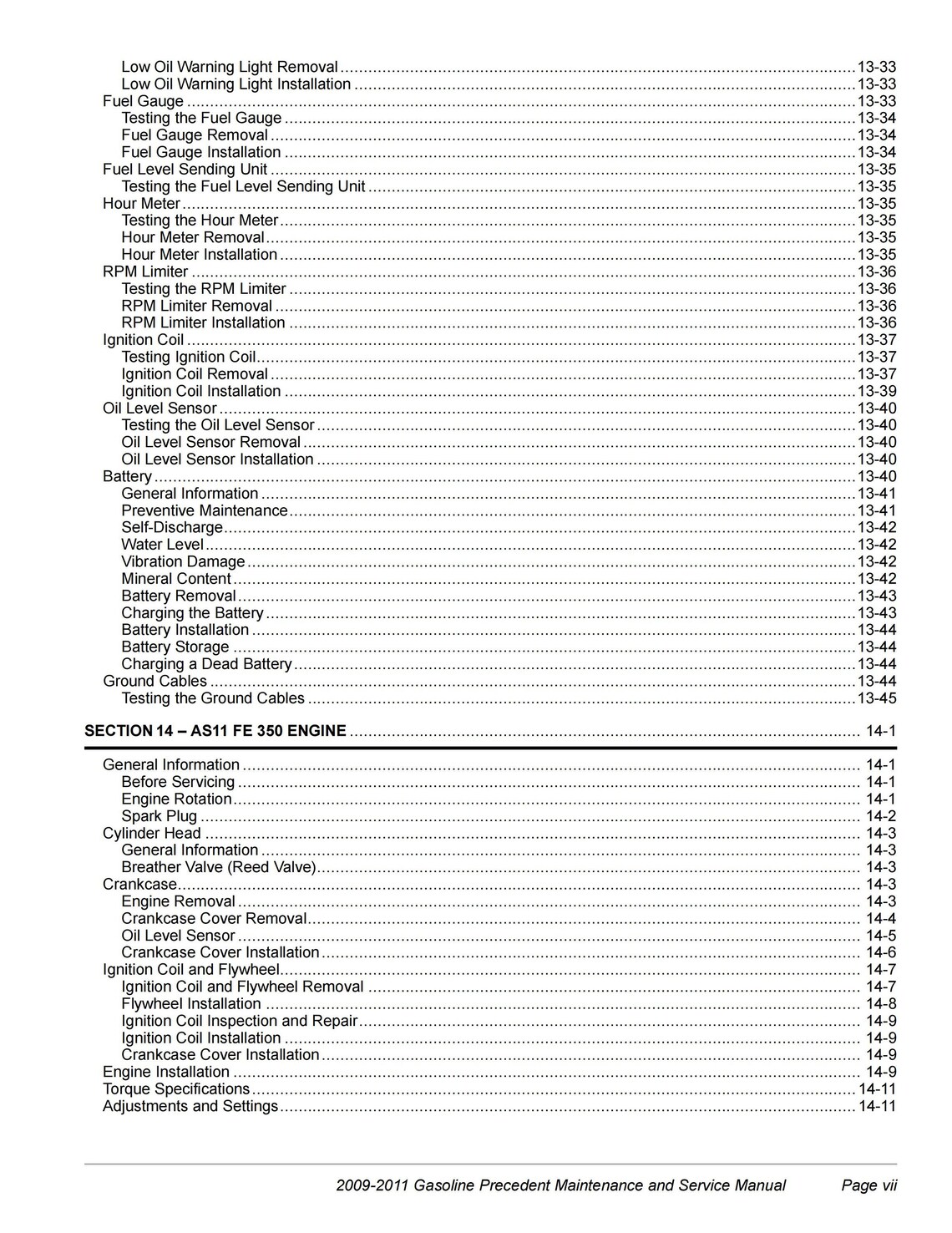 2010 Club Car Precedent Golf Cart Manual PDF, 20092011 Service Manual