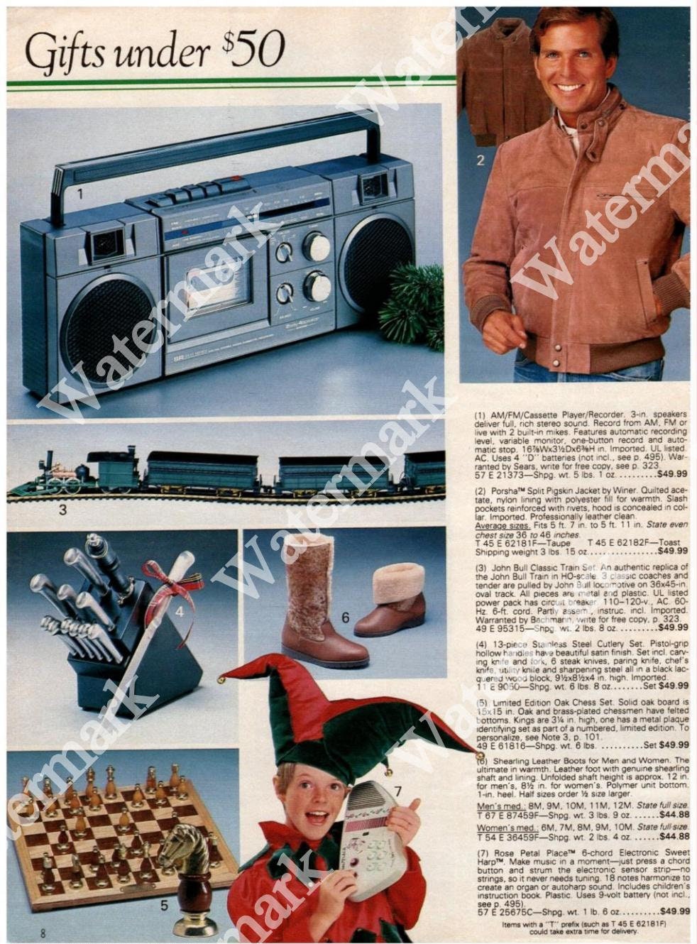 Sears Christmas Catalog 1984, Sears Wish Book 1984, Sears