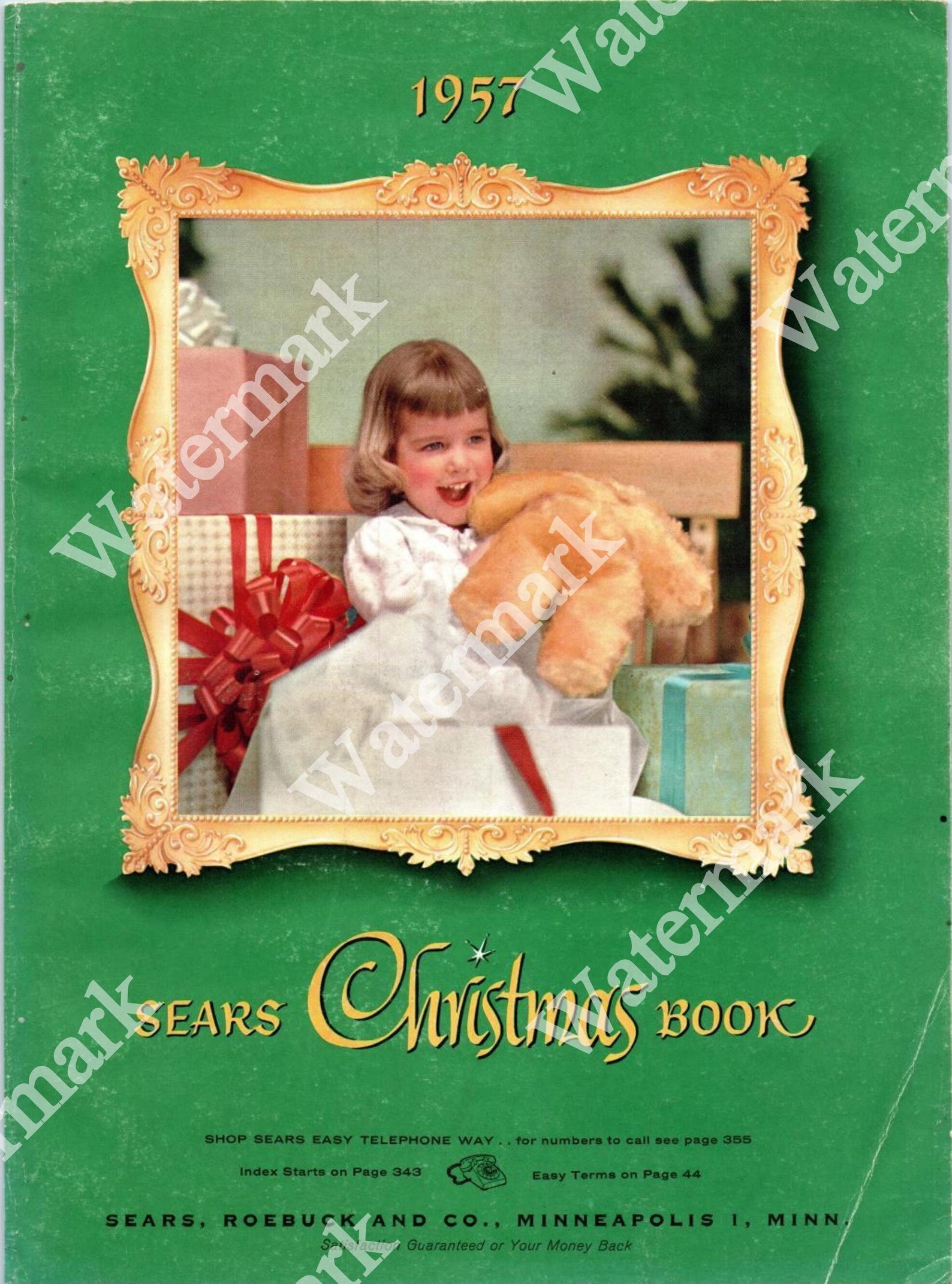 Vintage 1957 Sears Christmas Wishbook / Catalog PDF Digital Etsy