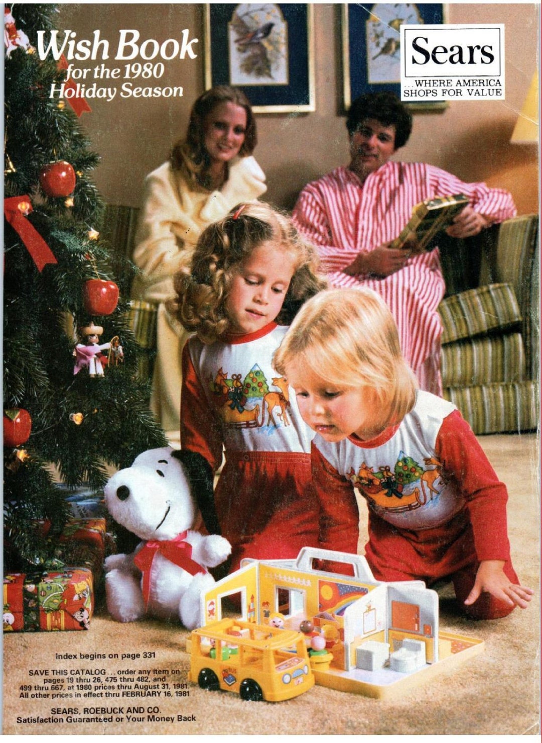 Vintage 1980 Sears Christmas Wishbook Catalog in Pdf/digital Format