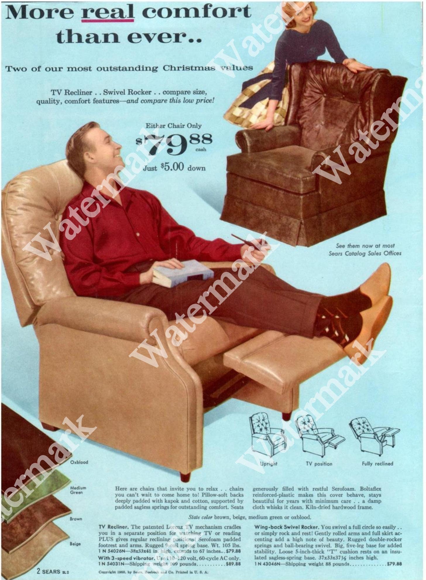 Vintage 1960 Sears Christmas Wish Book Catalog Pdf/digital Format, Old