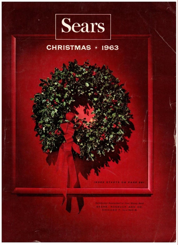 Vintage 1963 Sears Roebuck & Co. Christmas Wishbook Catalog PDF