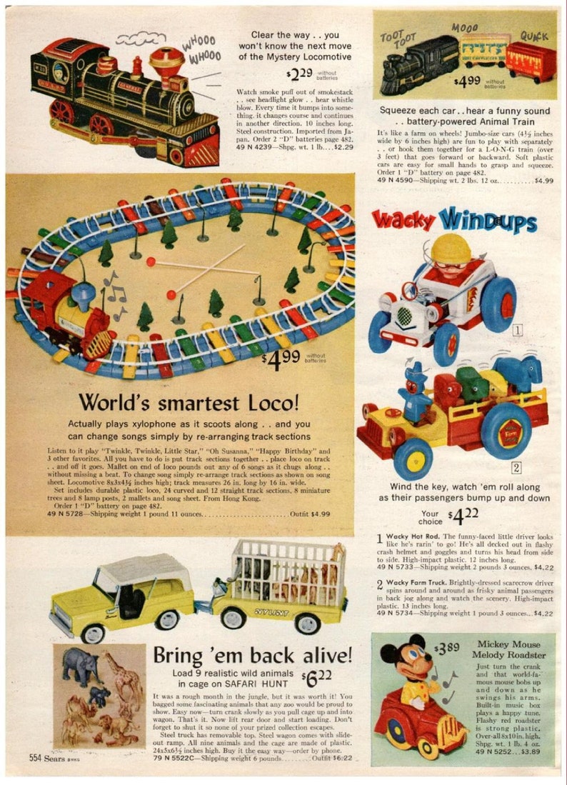 Vintage 1966 Sears Christmas Wishbook / Catalog PDF Digital Download image 2